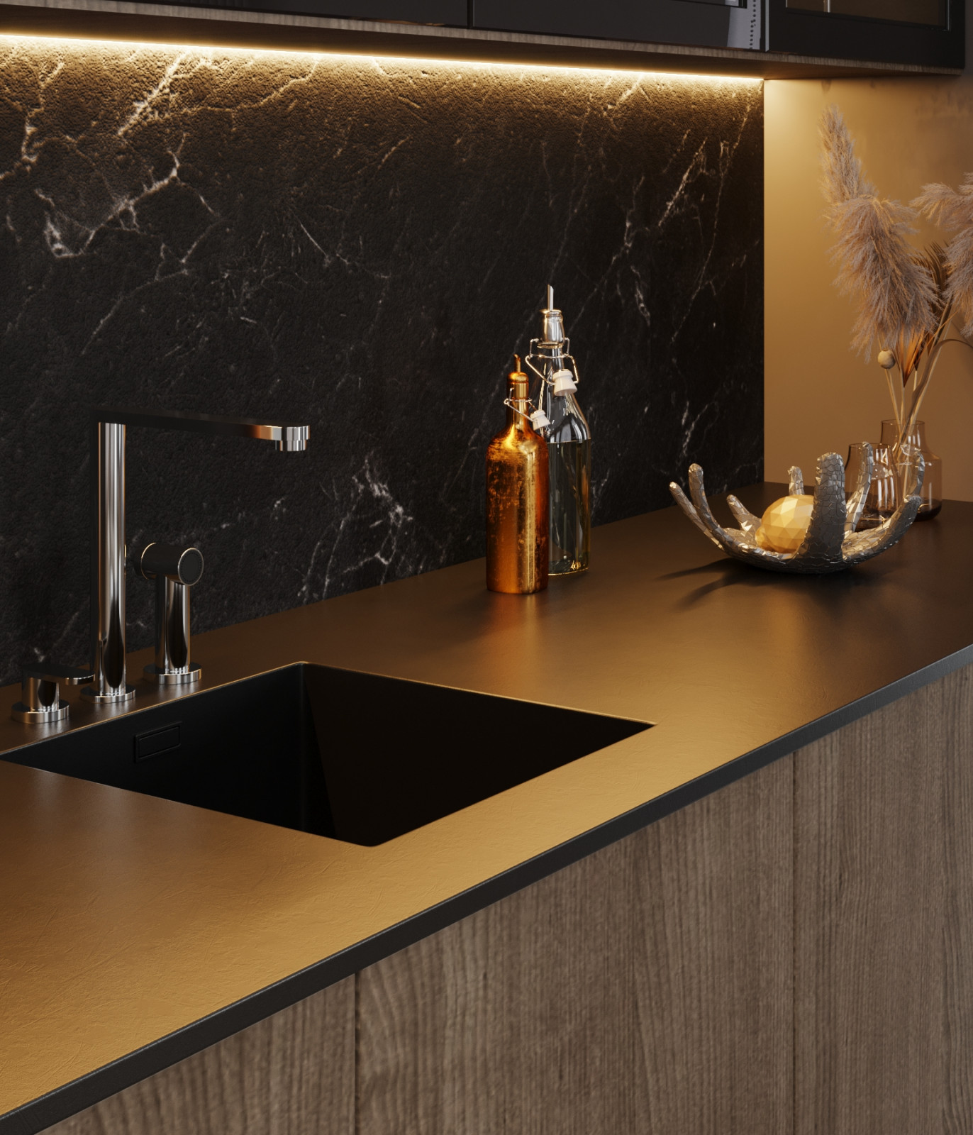 Квартира в серых тонах