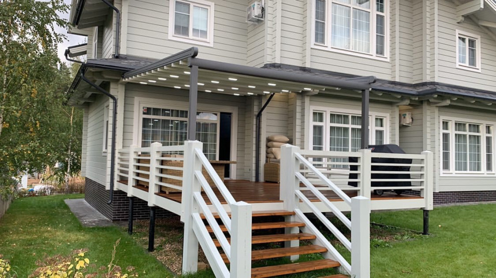 Терраса и дом