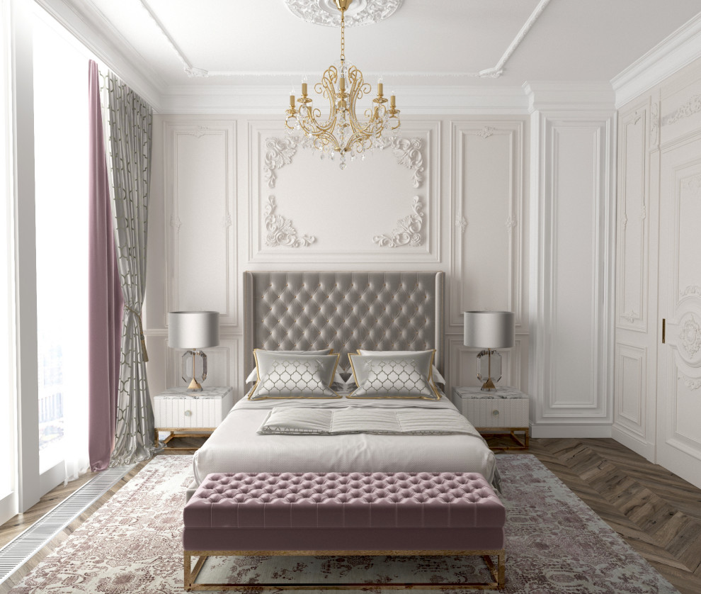 Классический интерьер в Москва Сити