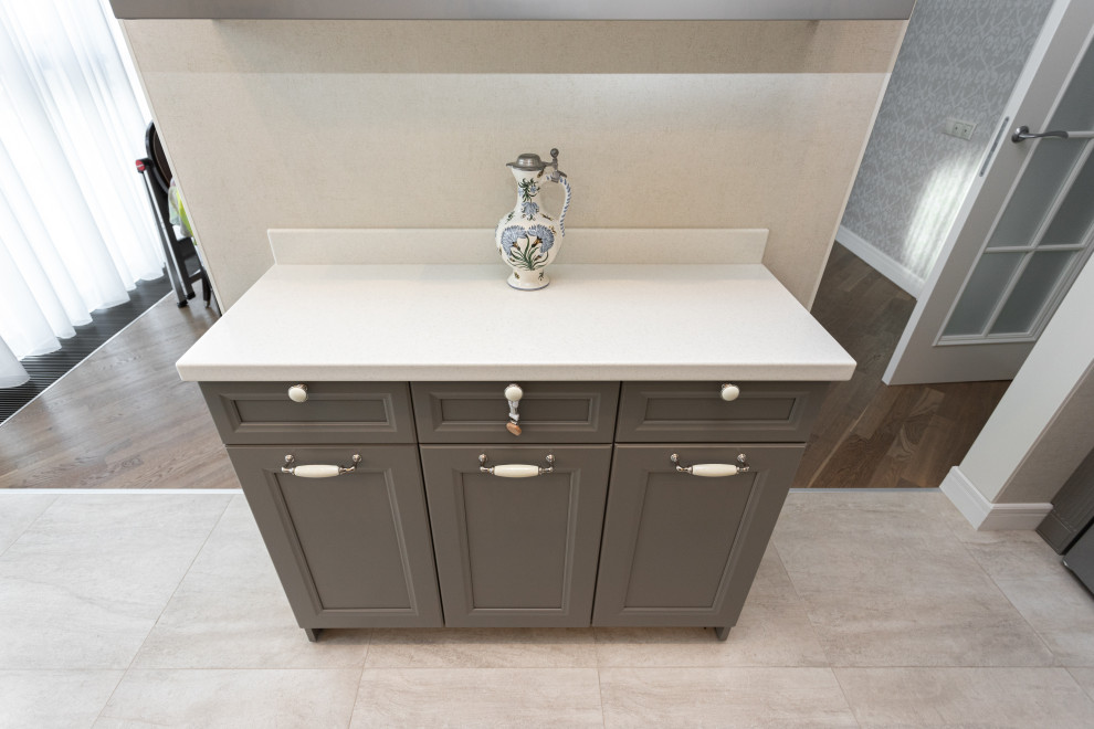 Кухня в квартире у моря г. Светлогорск