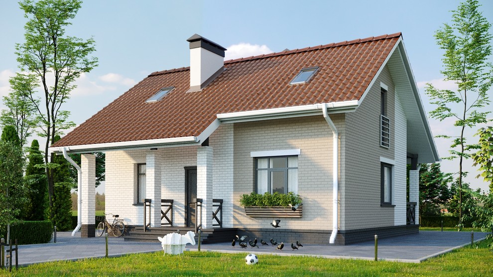 Типовые проекты домов для коттеджного поселка "Летний берег"