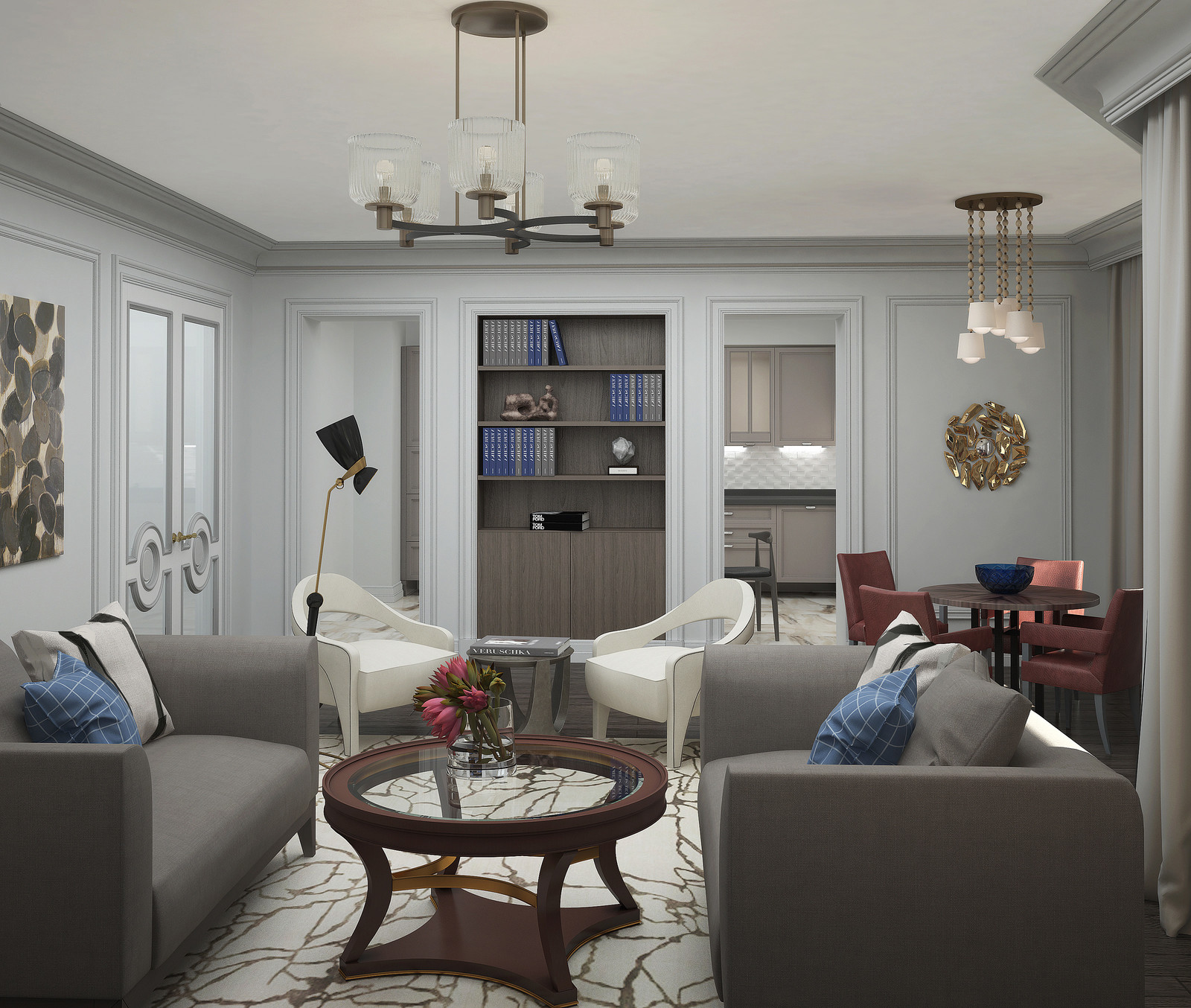 Обложка проекта: Квартира в ЖК Дубровка