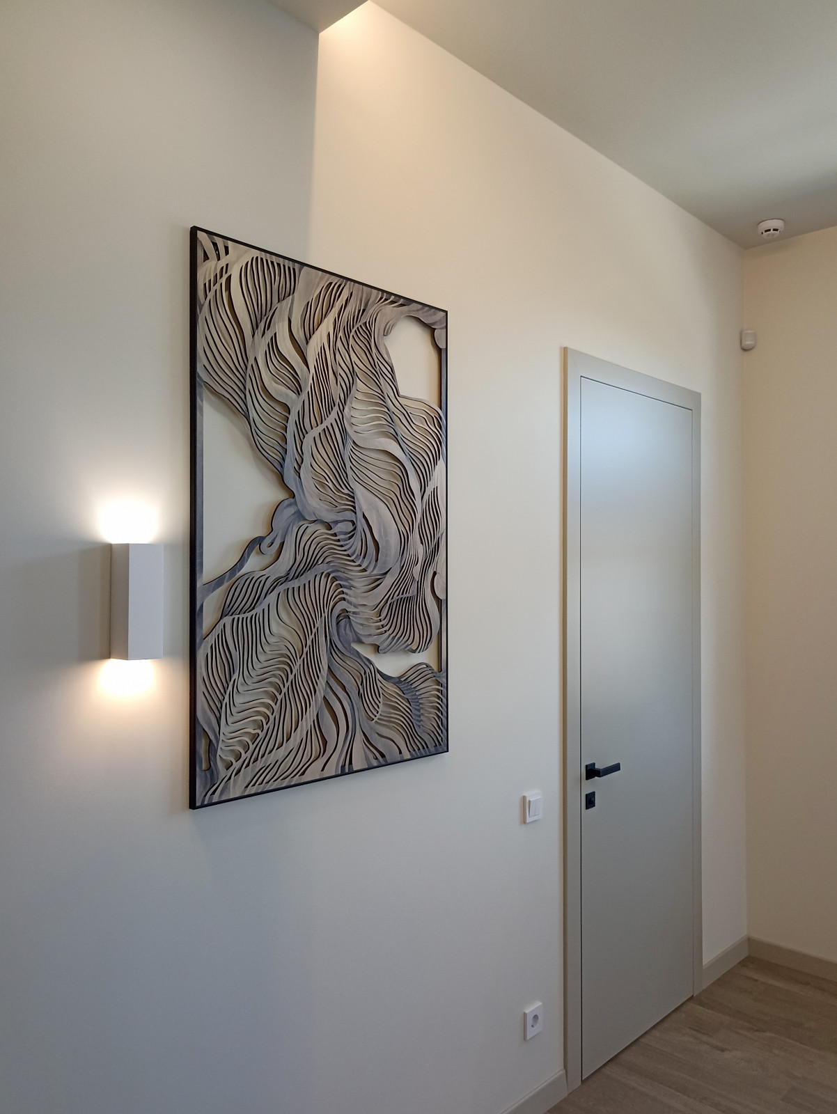 Обложка проекта: Декоративное панно "Вуаль"