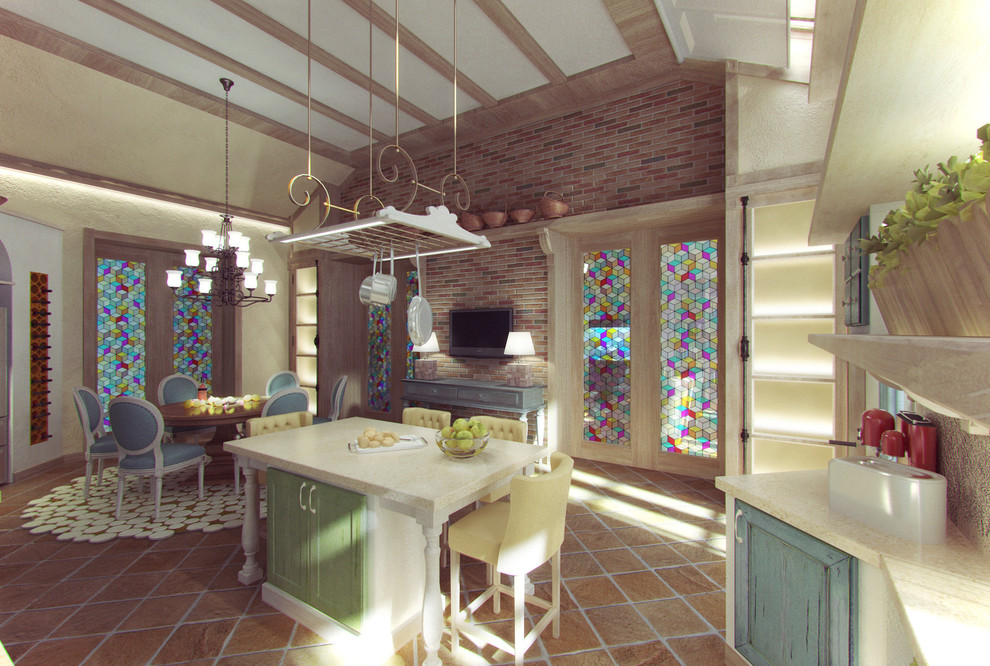 Кухня в средиземноморском стиле