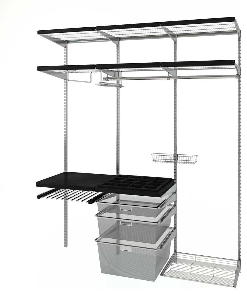 Модель Elfa — Гардеробная система.