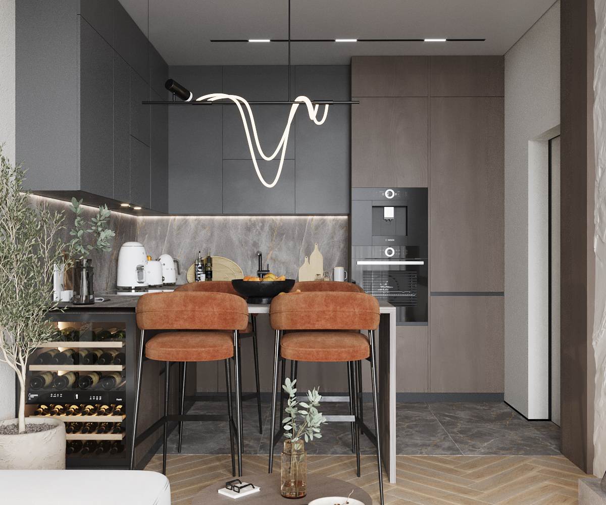 Обложка проекта: Дизайн проект на ул. Зеленый бульвар