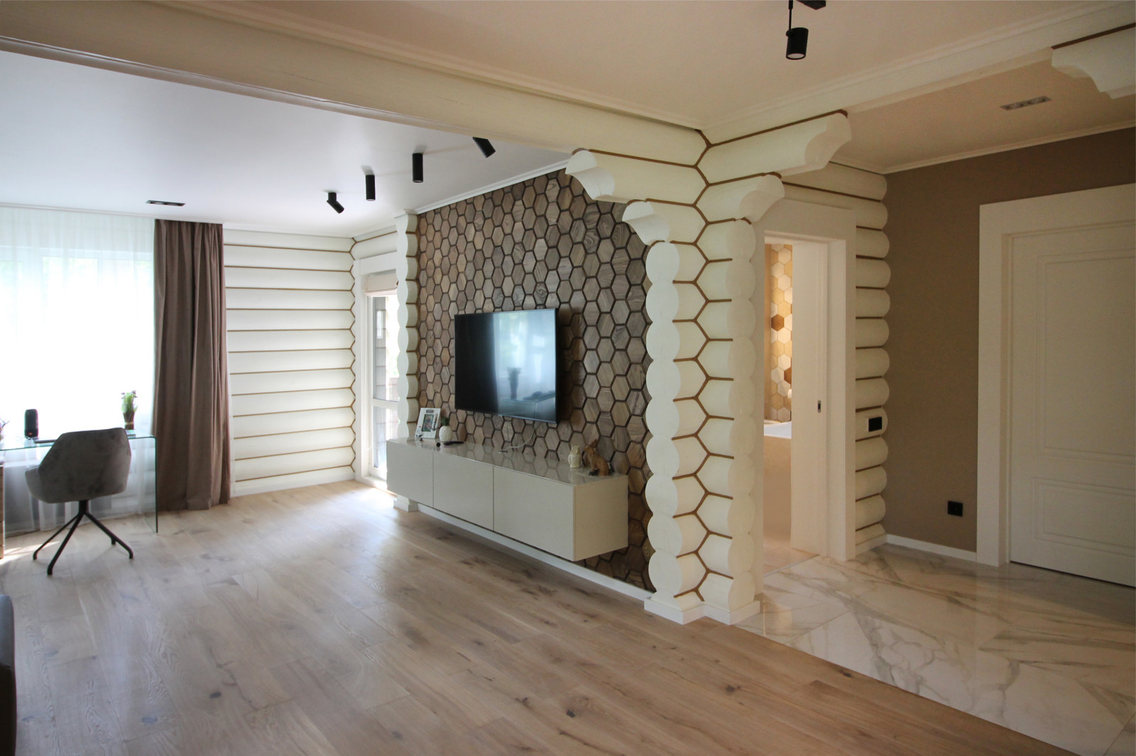 Срубовой коттедж №39 В Рощино Царство-Королевство