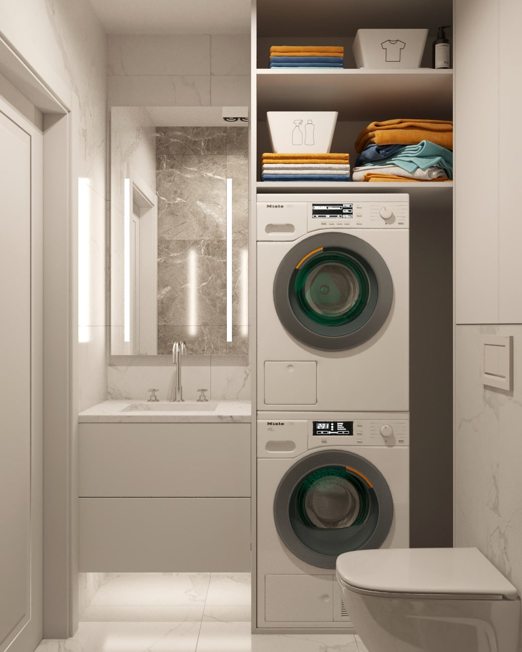 ЖК Wellton Towers, 2 комнаты, 66 м²