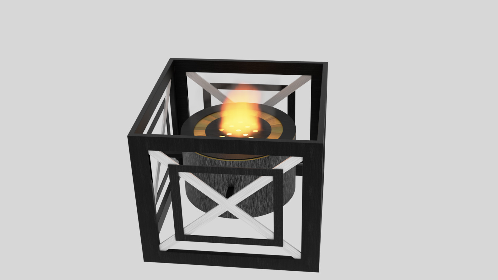 Обложка проекта: Настольный биокамин