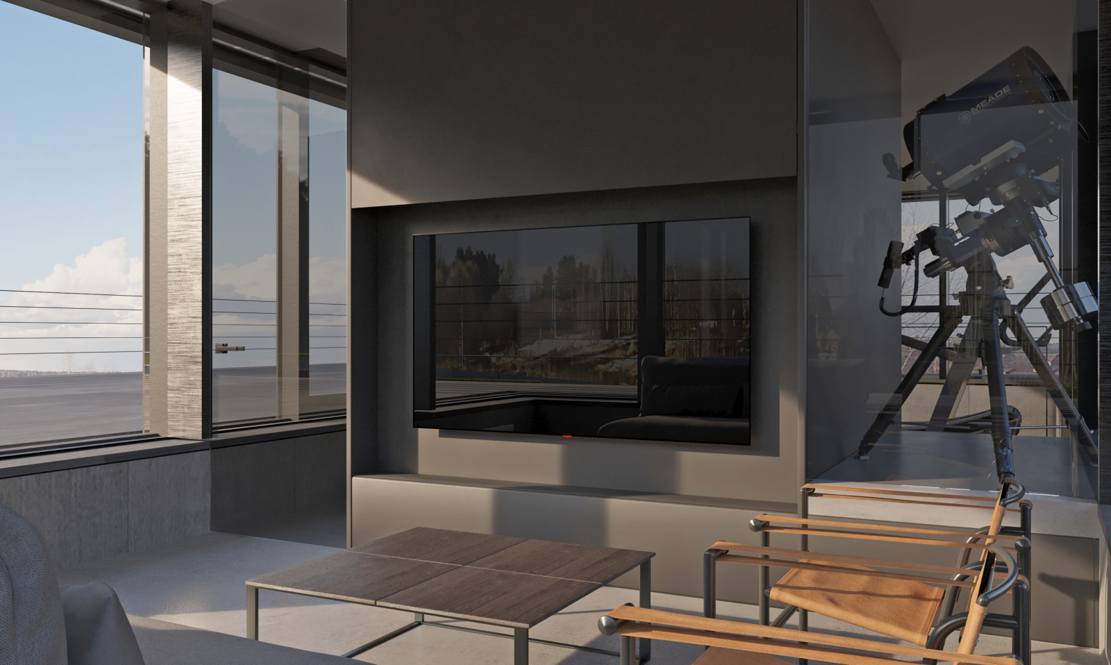 Визуализация коттеджа