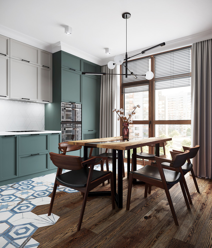 Визуализации проекта квартиры 87кв.м ЖК Новогорск парк