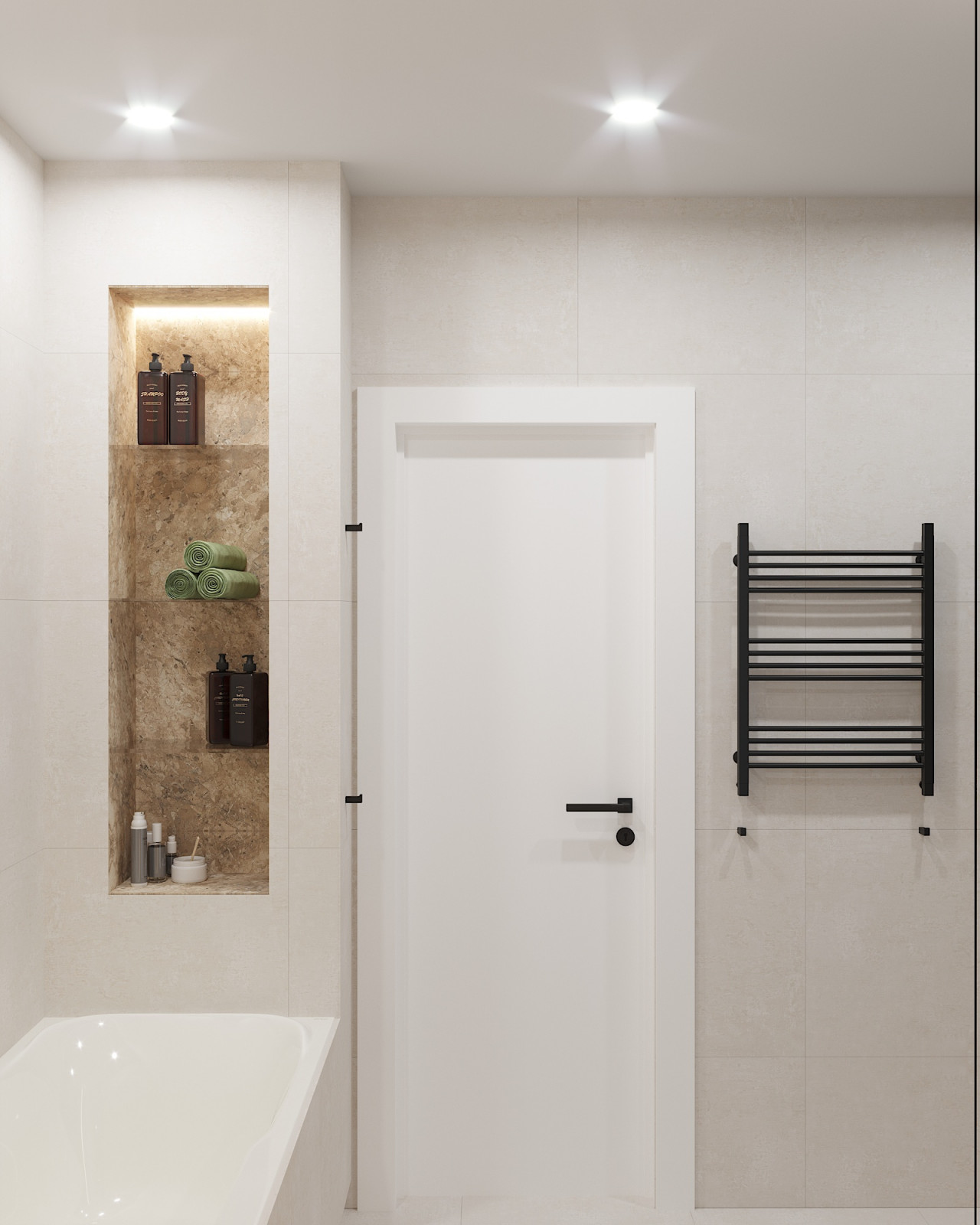 Дизайн-проект квартиры, площадью 99,1 м2 в г. Новосибирск