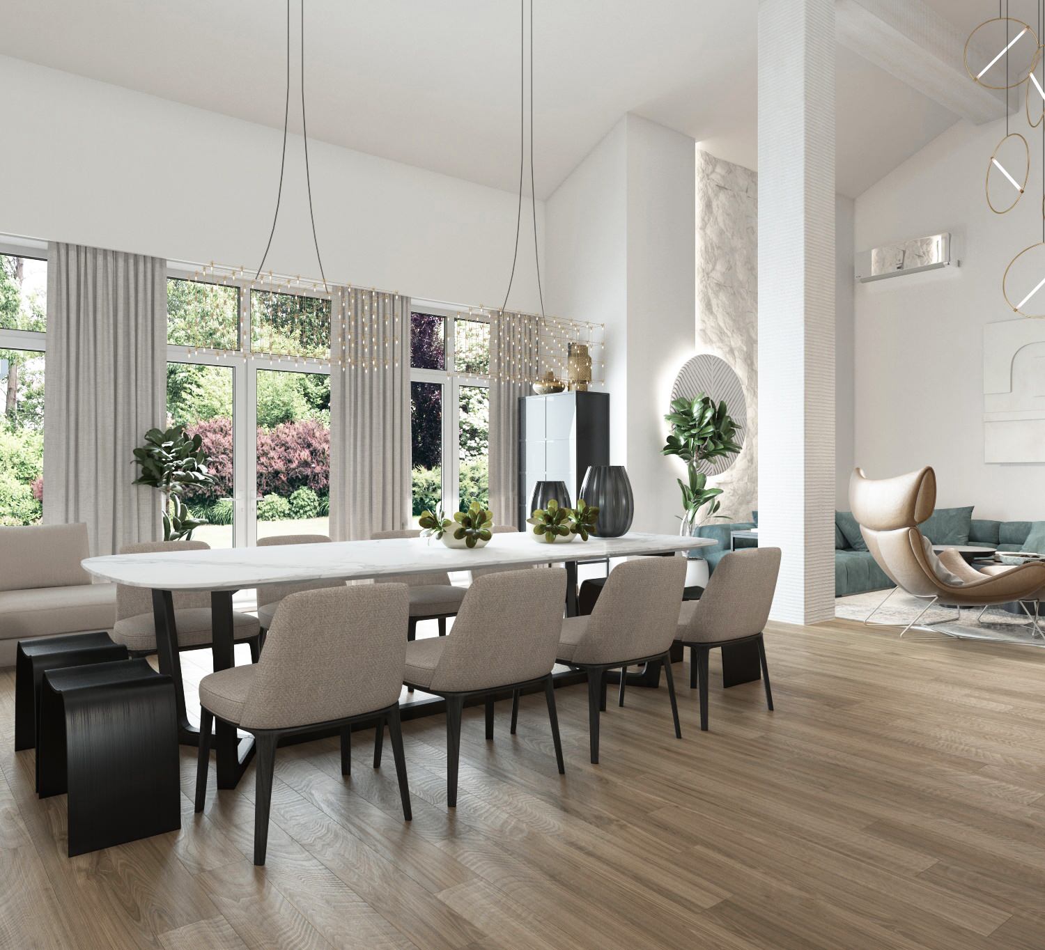 Обложка проекта: Дизайн-проект интерьера частного дома