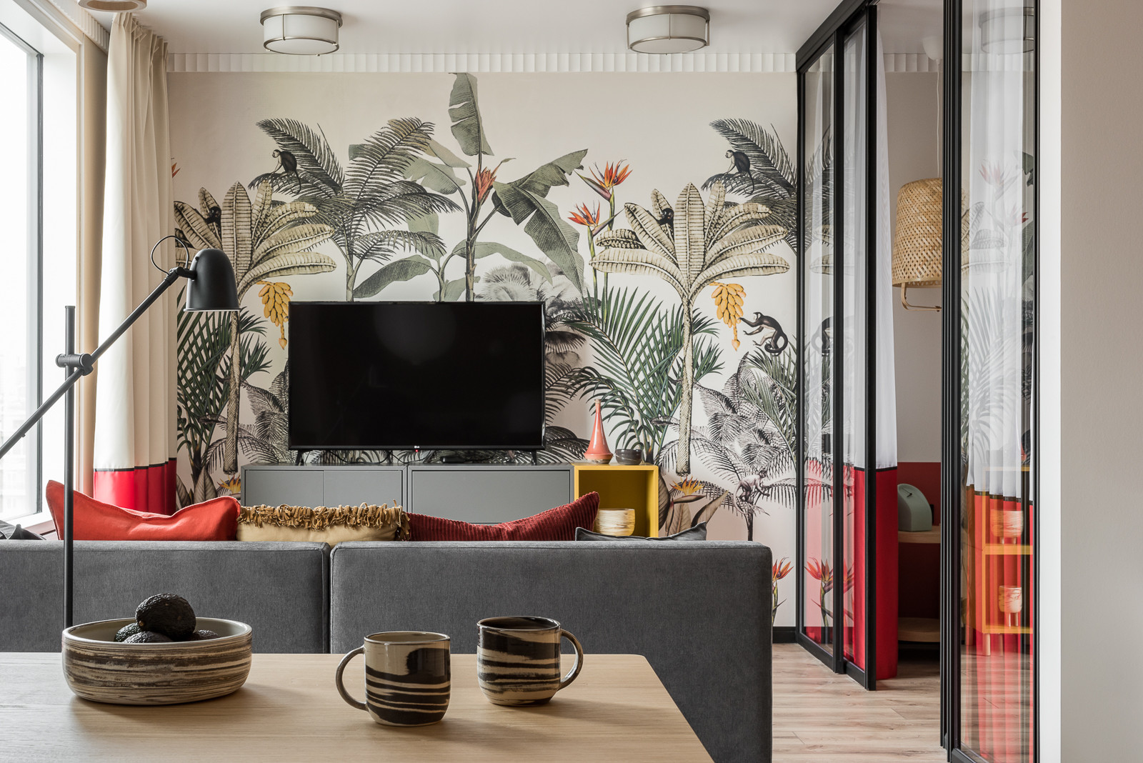 Houzz тур: Джунгли в Екатеринбурге — квартира 51 кв.м