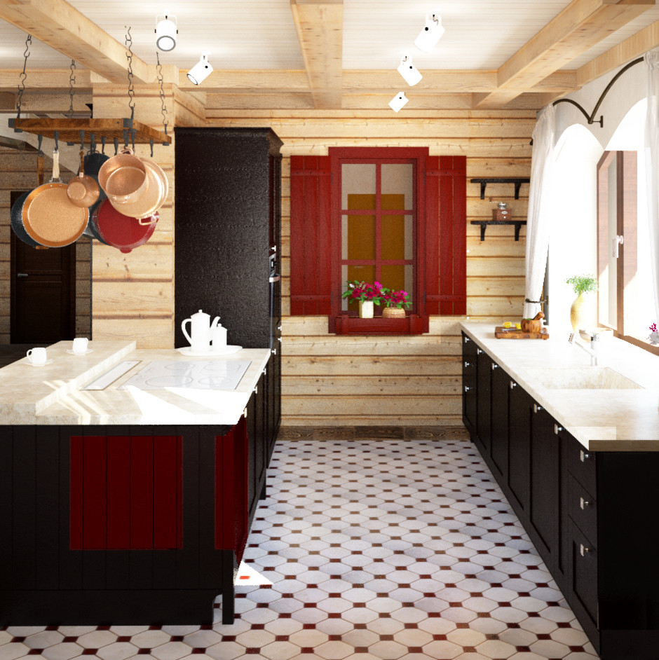 Проект загородного дома в стиле Шале