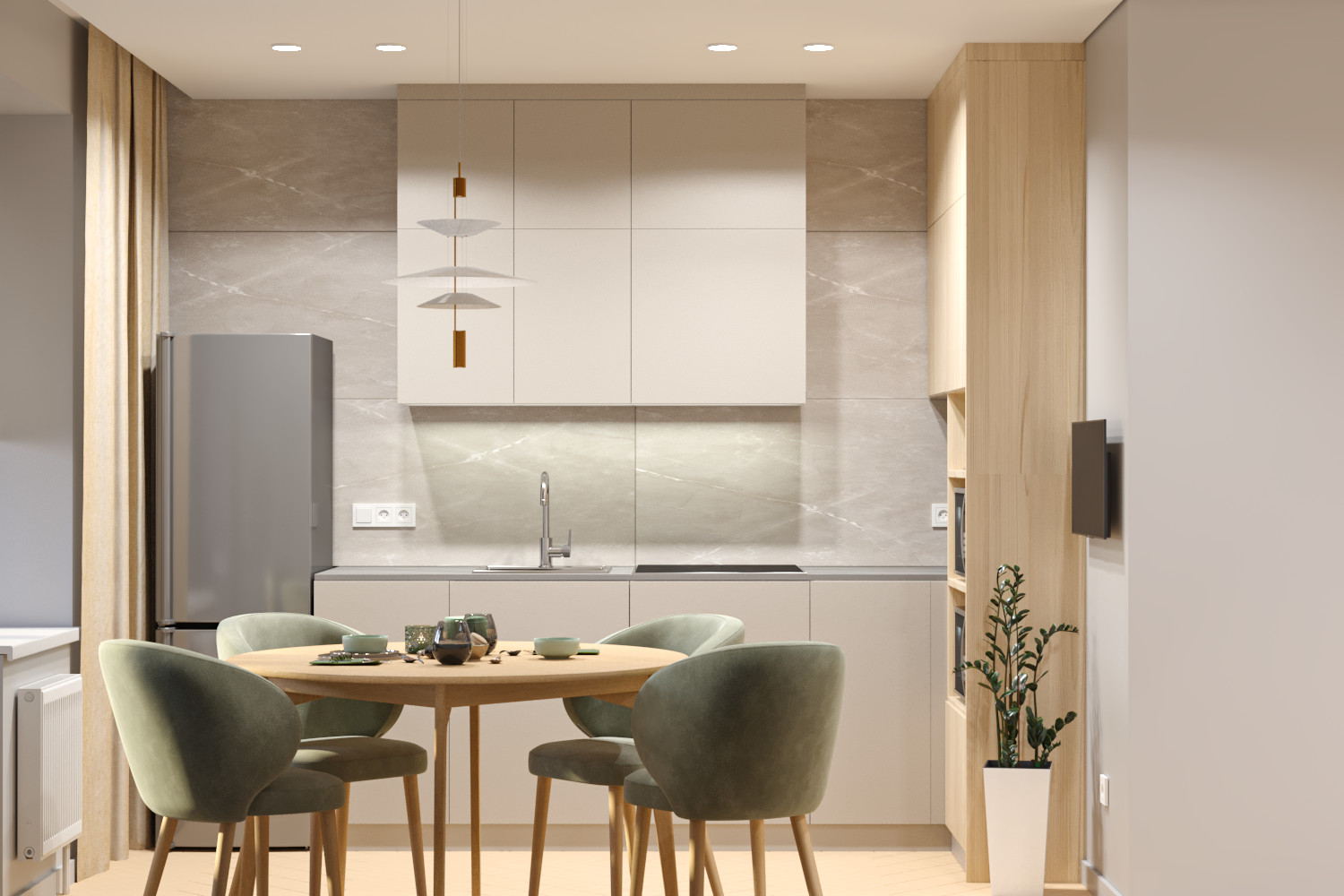 Обложка проекта: Двушка из однушки (37 кв.м) в Краснодаре