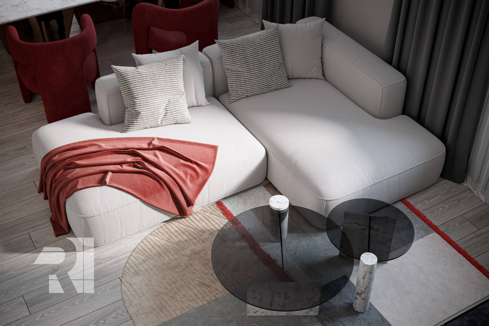 Современный стиль с элементами ар-деко