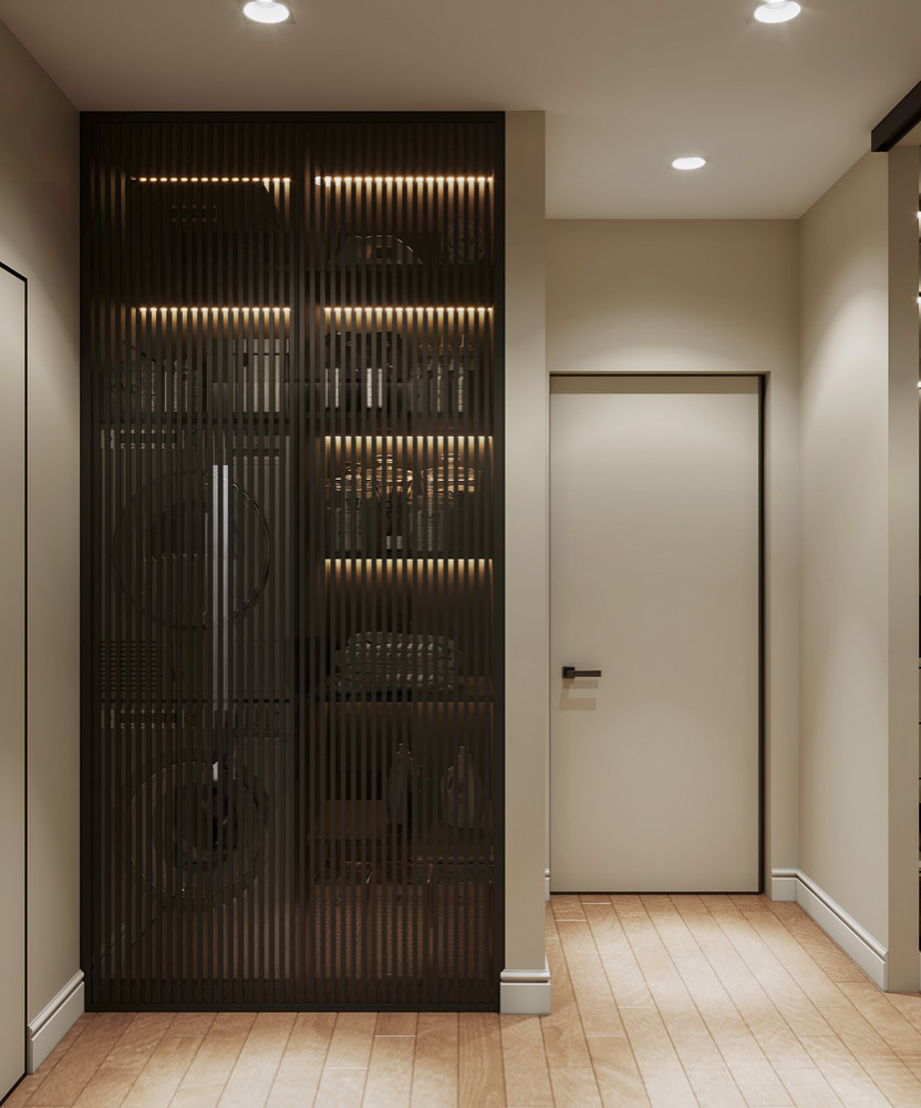 Дизайн-проект трехкомнатной квартиры в современном стиле