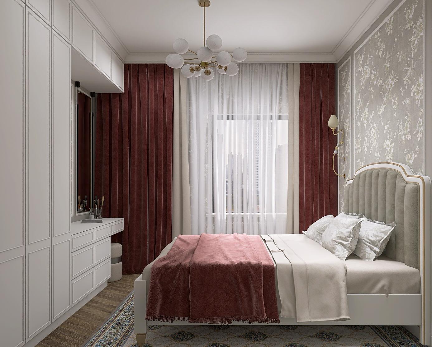 3-х комнатная квартира в неоклассическом стиле