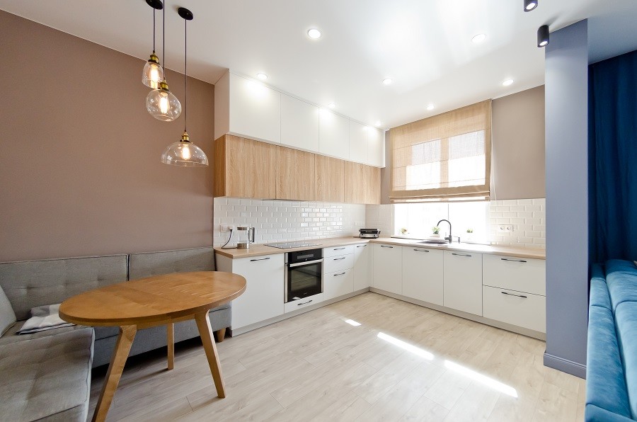 Обложка проекта: Квартира на пр. Осенний в "Лесной Поляне". Молодая современная семья.