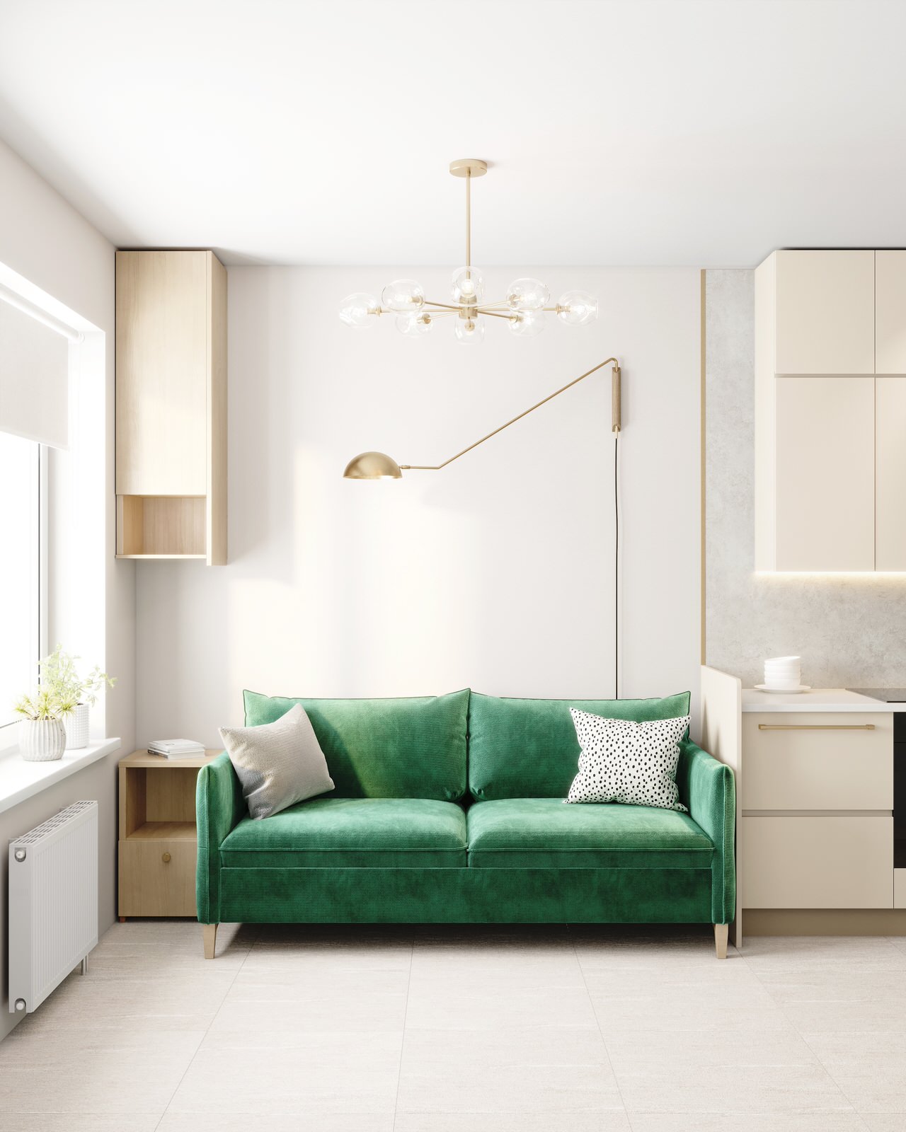 3-х комнатная квартира в ЖК Новоорловский 73 м.кв