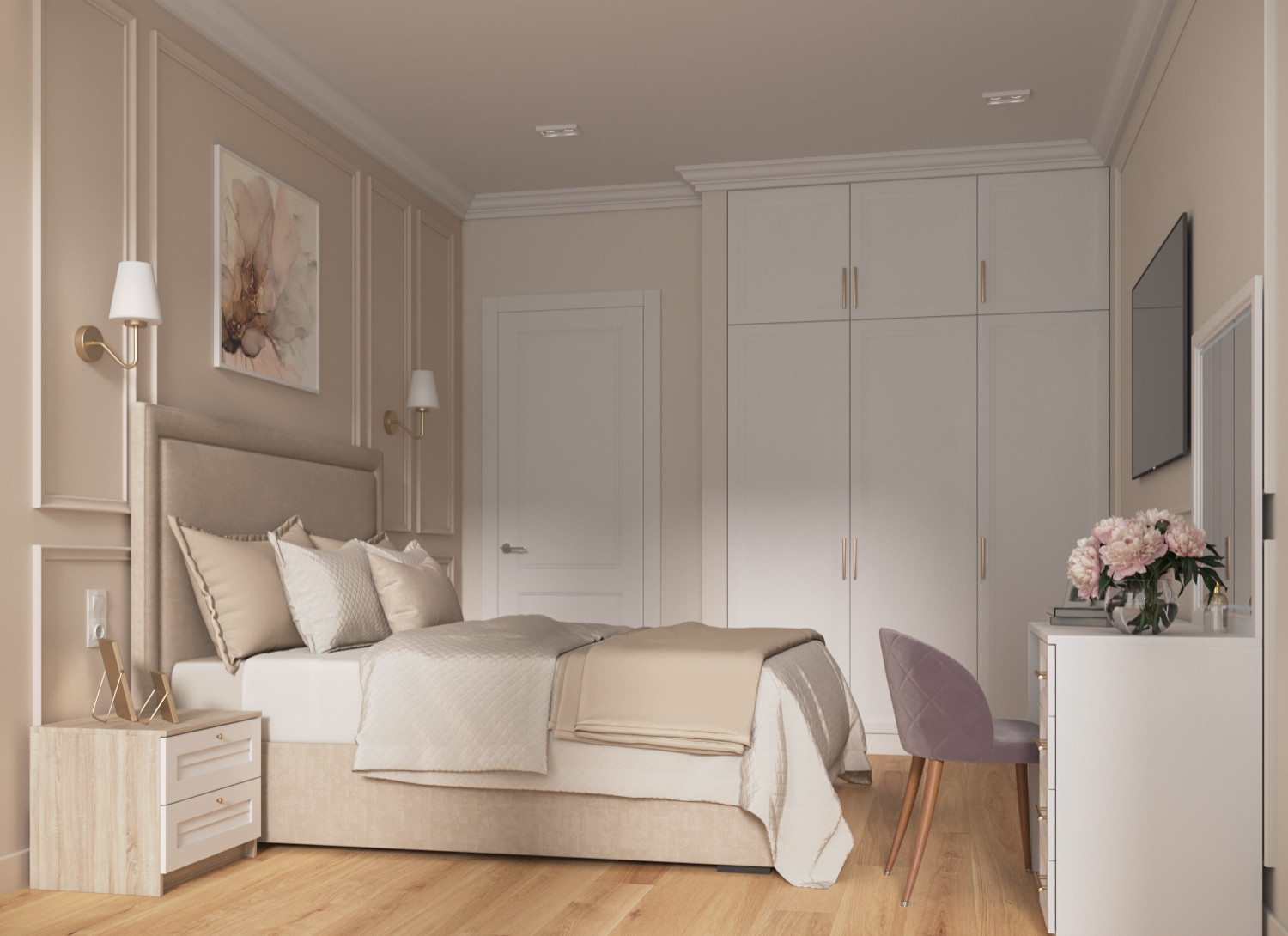 ЖК Голден Сити, 1 к.кв. в неоклассике