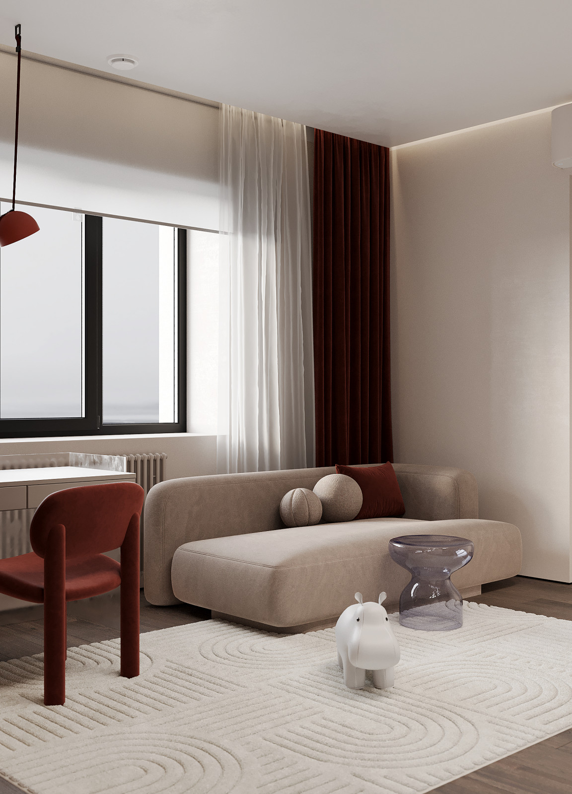 интерьерквартиры, Самара, Шмидта, 160м2