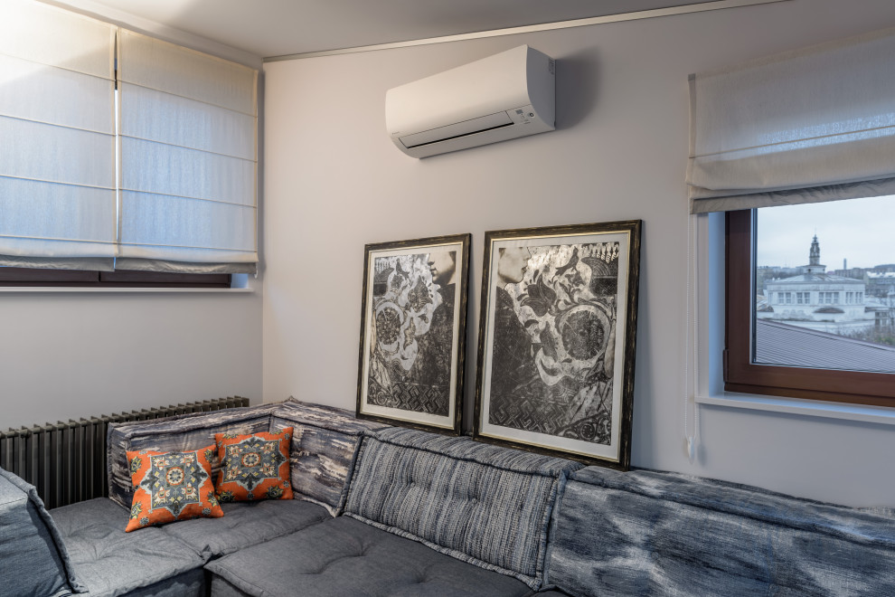 Двухуровневая квартира с большой террасой