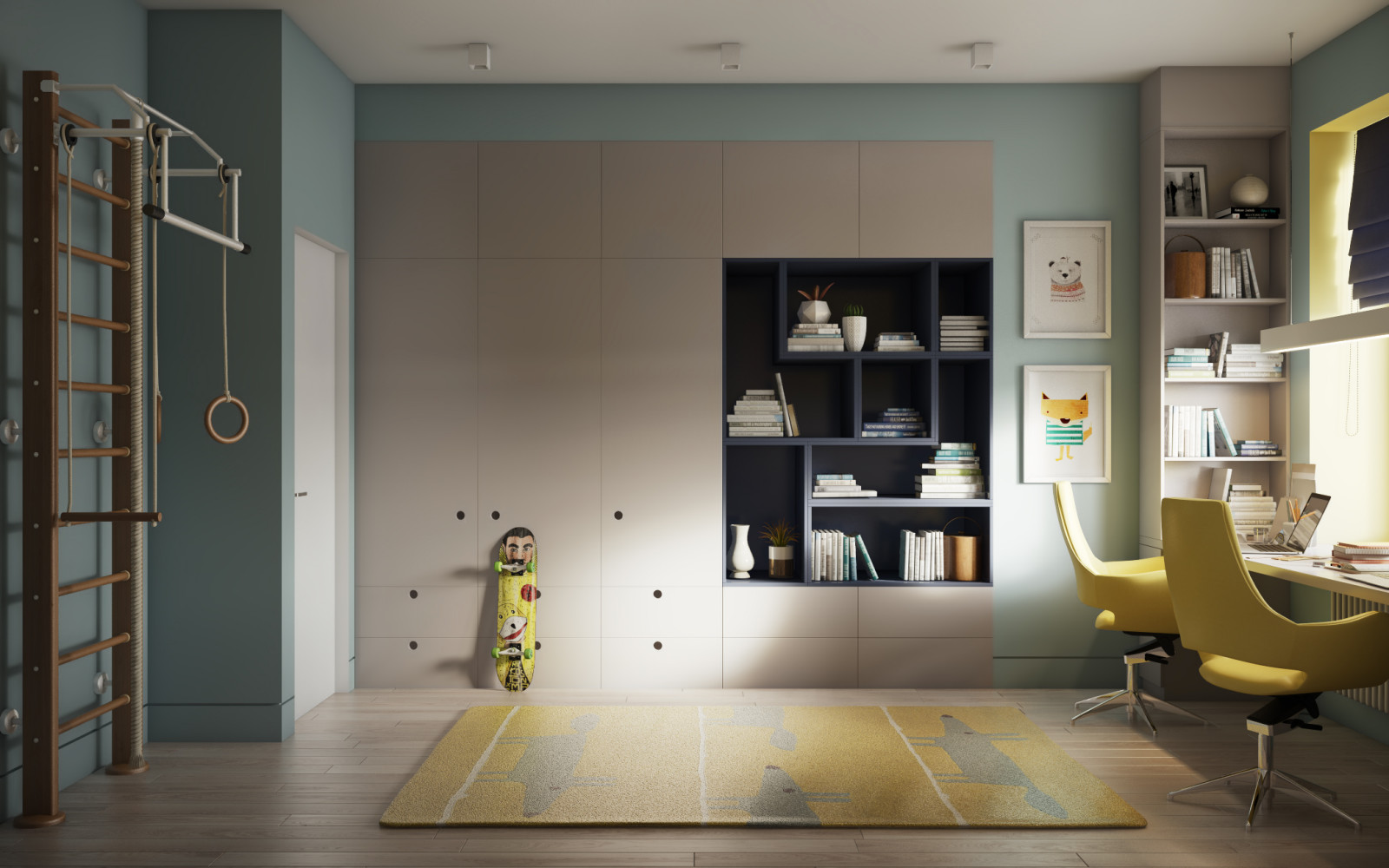 Интерьер в 160м2 ЖК Велтон парк