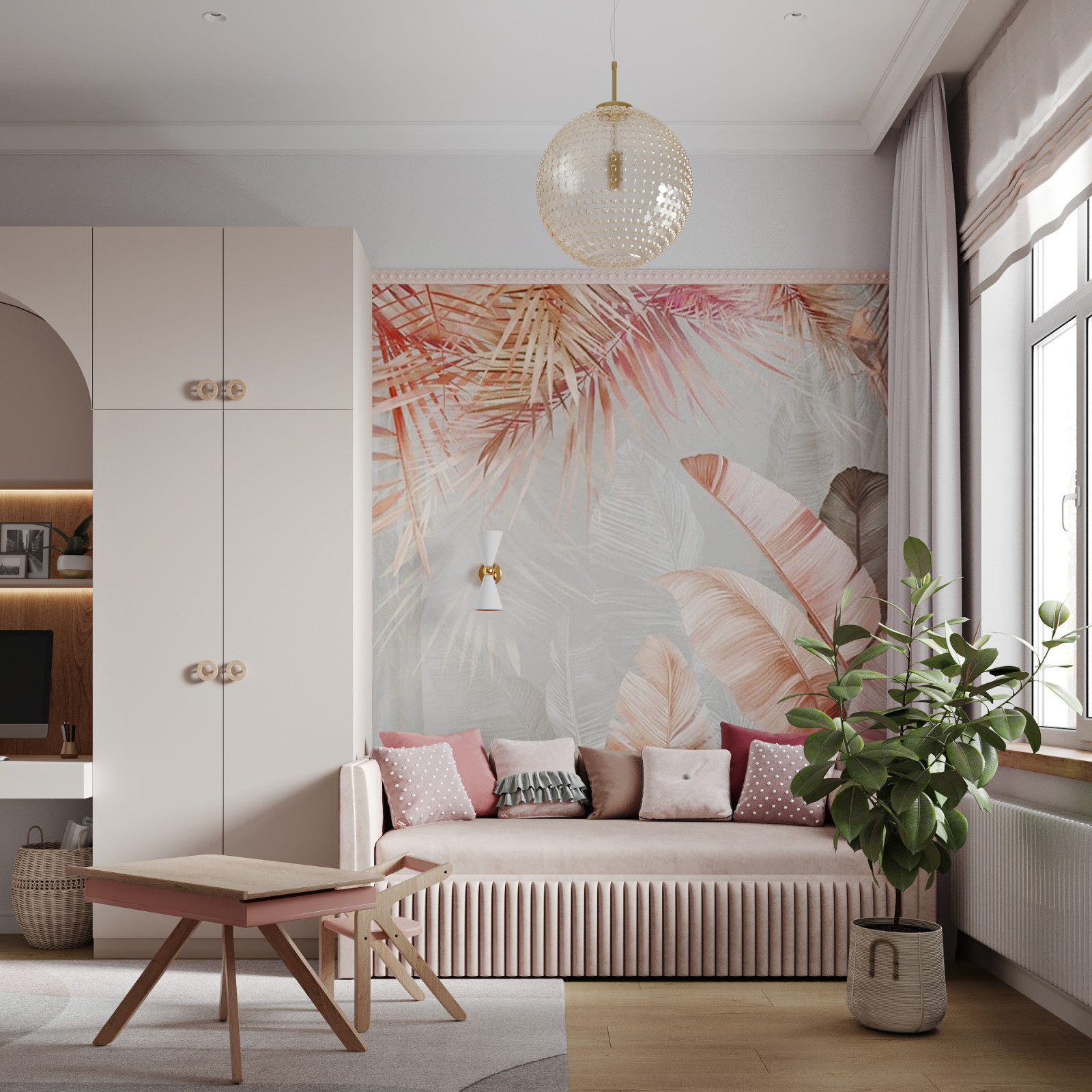 Детская для двух девочек