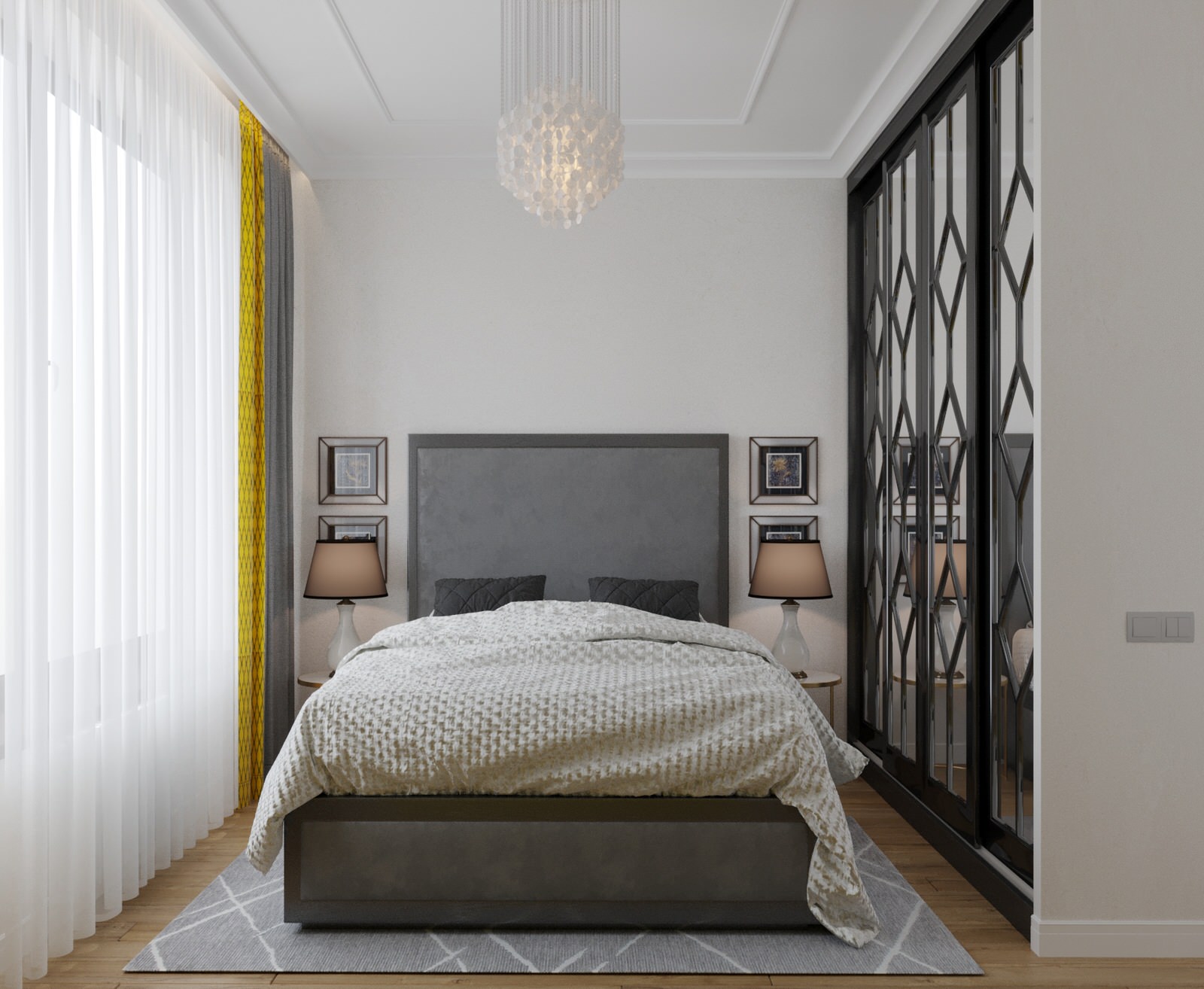 Двухкомнатная квартира в Американском стиле