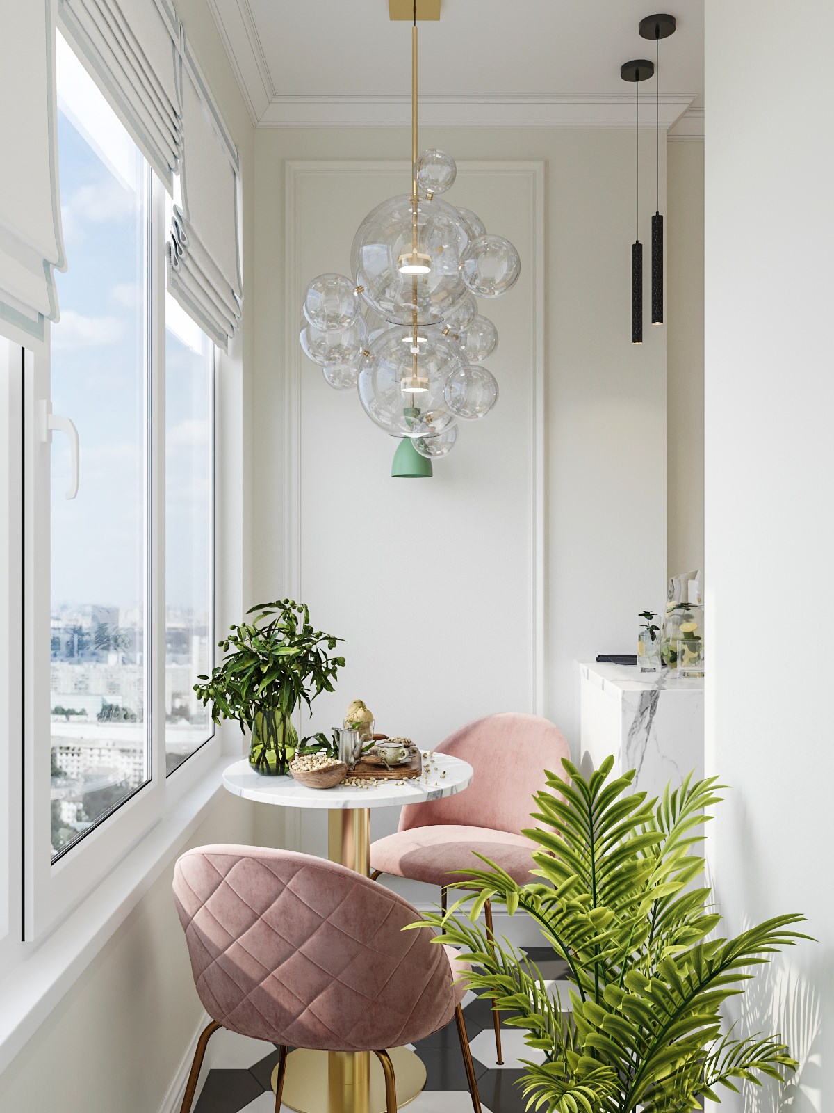 Балкон классика