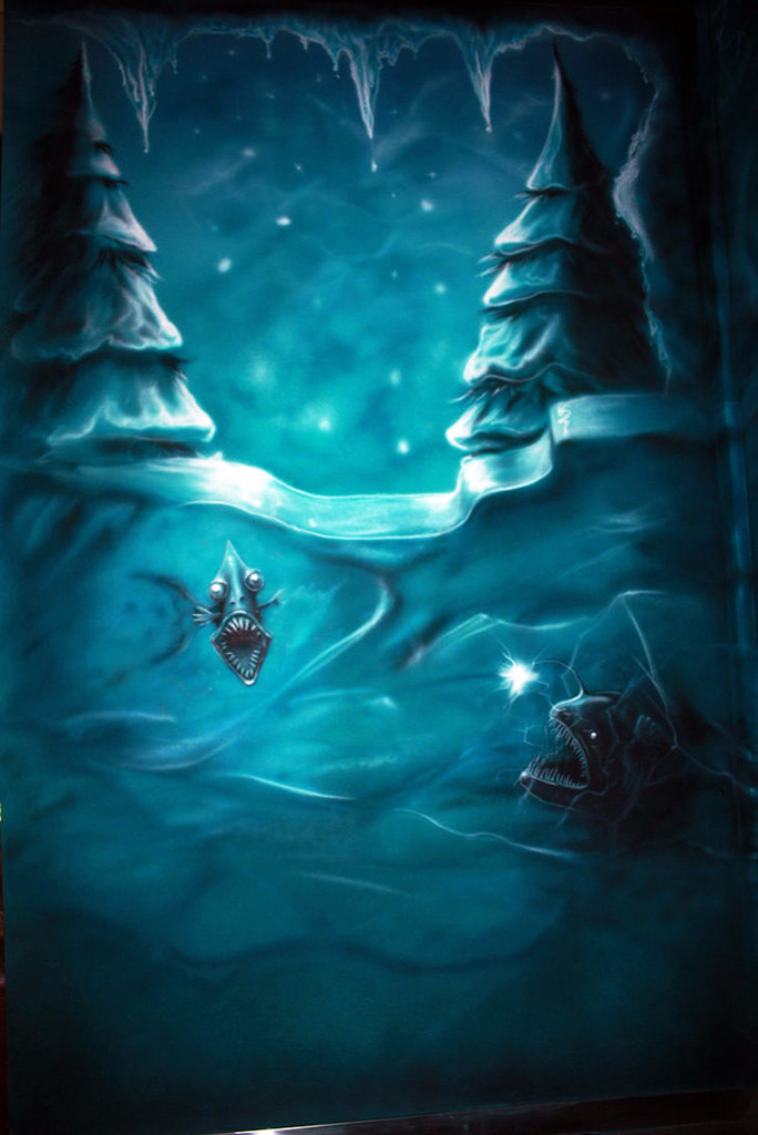 Обложка проекта: АЭРОГРАФИЯ «ЛЕДНИКОВЫЙ ПЕРИОД» ТРК VEGAS