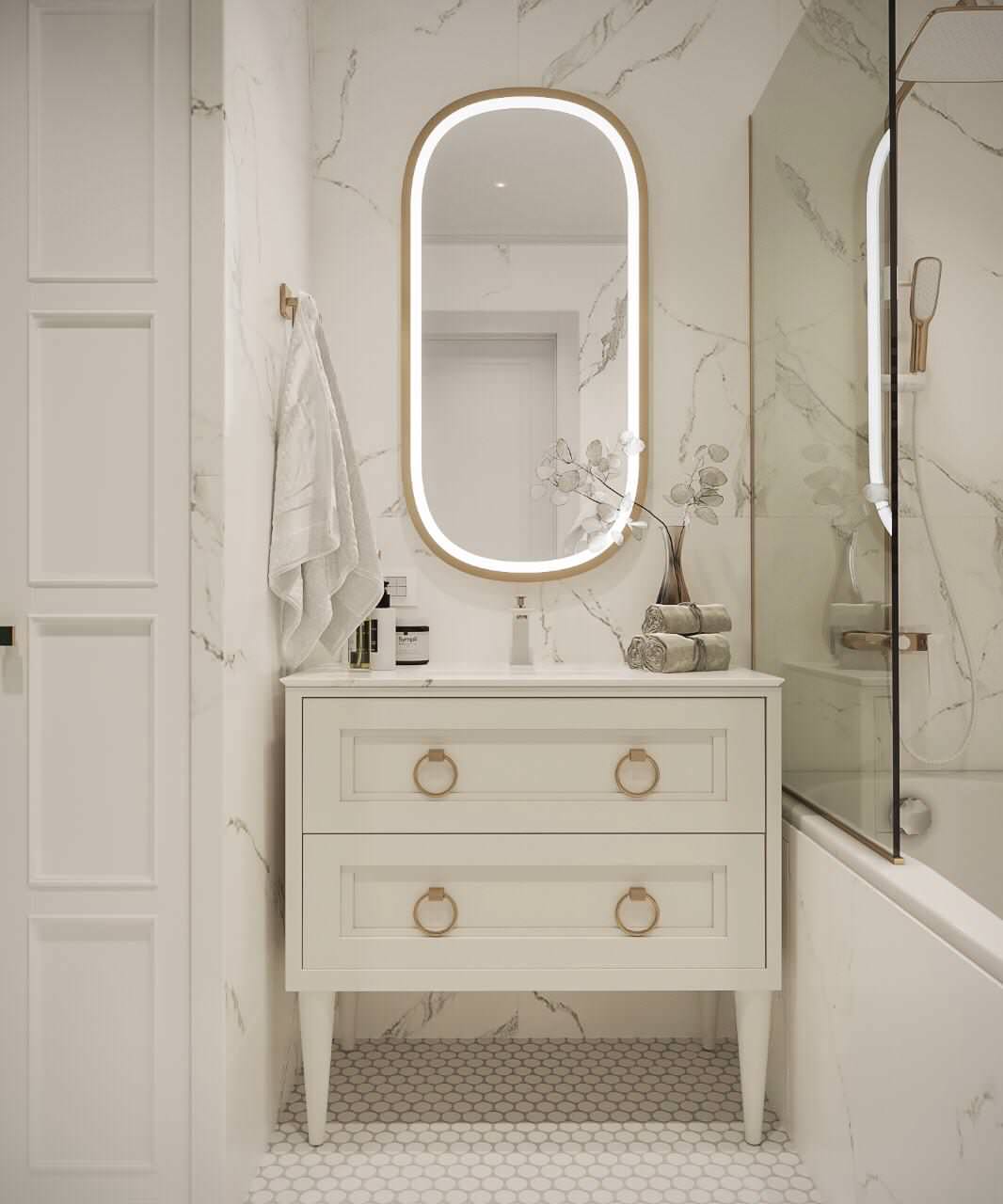 Квартира в неоклассическом стиле