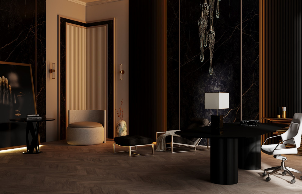 Дизайн интерьера кабинета психолога в загородном доме