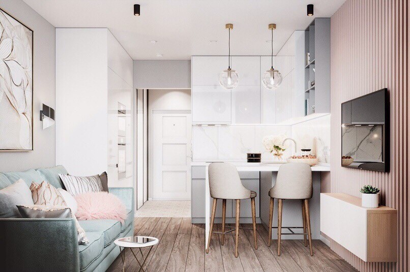 Дизайн гостинной