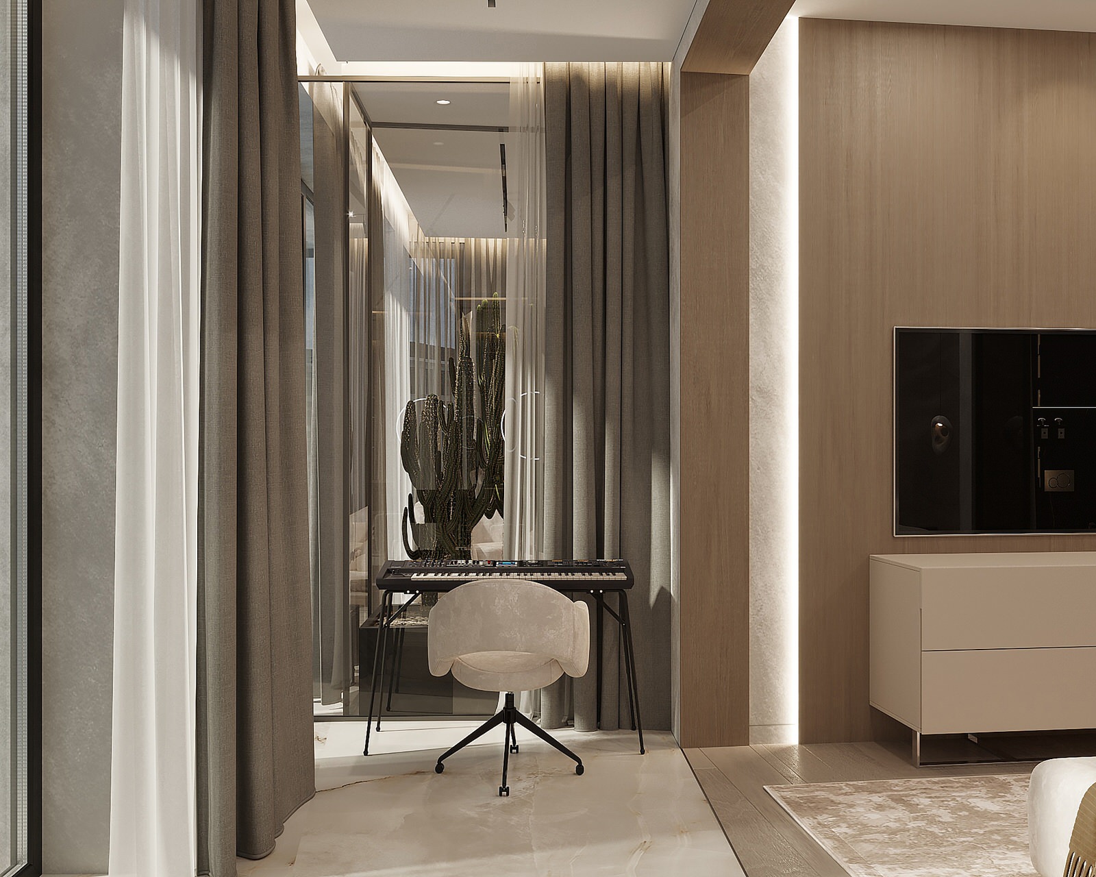 Мастер-спальня с сан.узлом