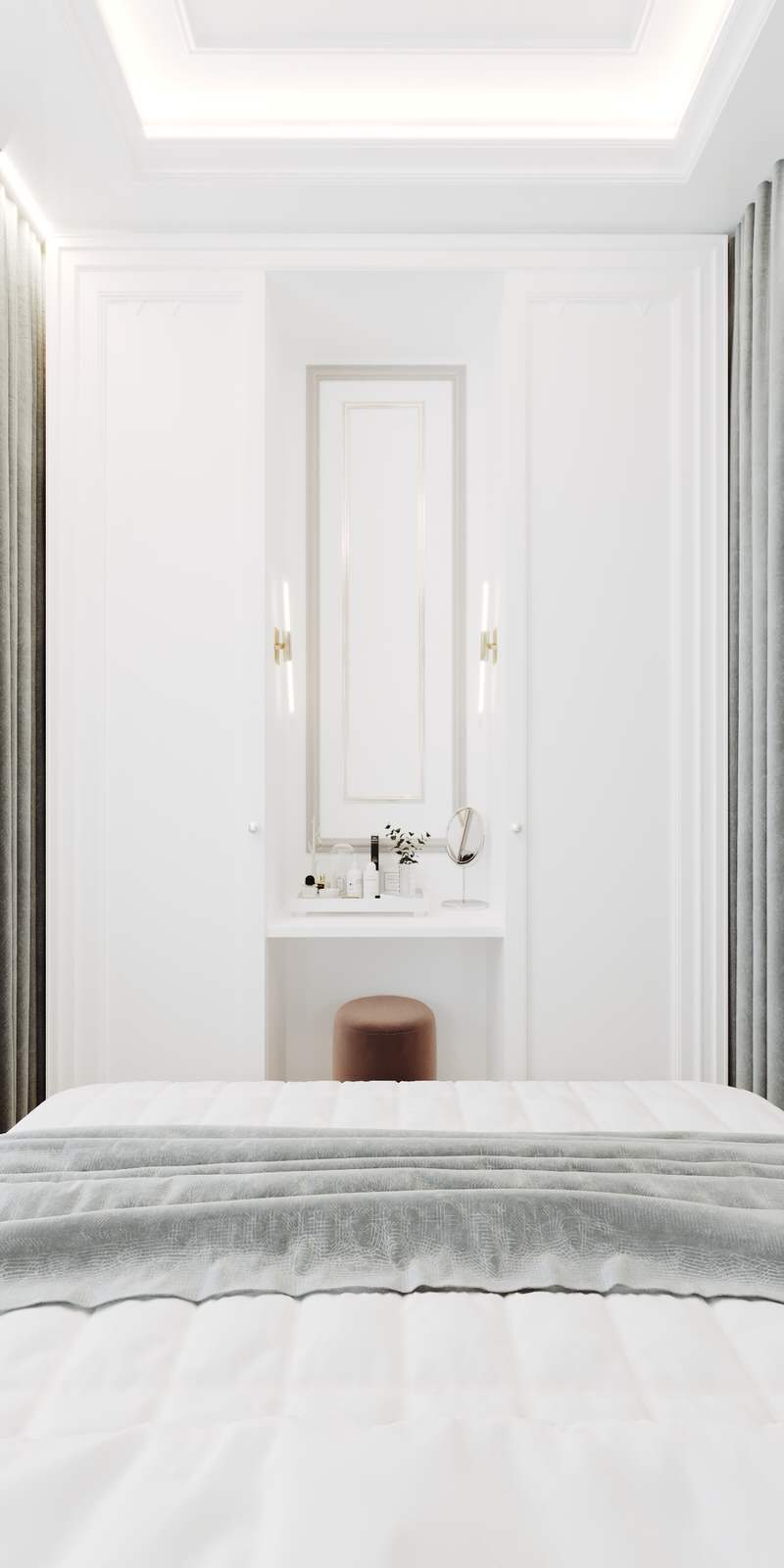 Проект маленькой квартиры 40 кв.м. ЖК Level Амурская