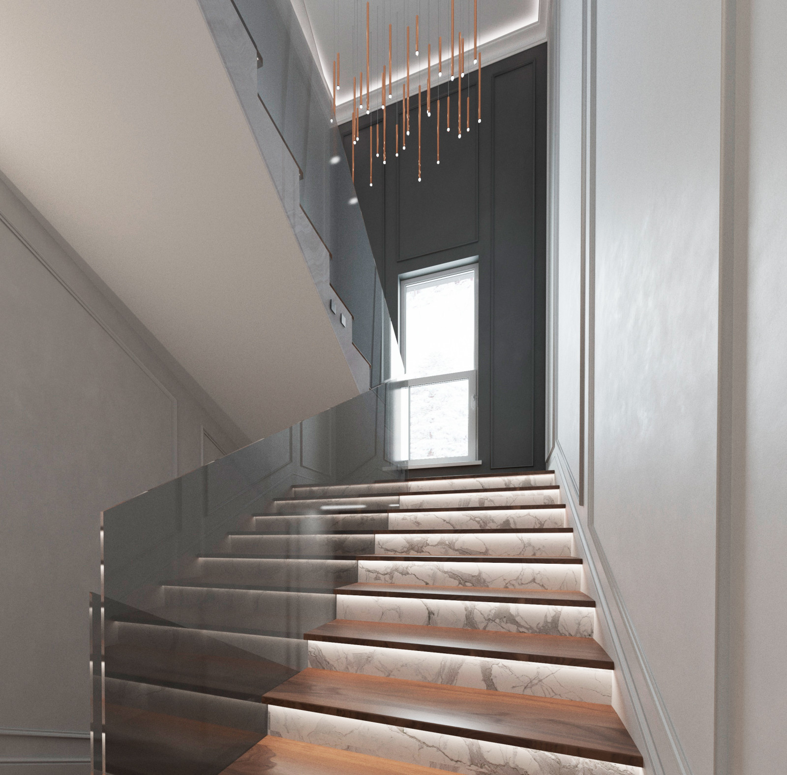 Дизайн-проект загородного дома.