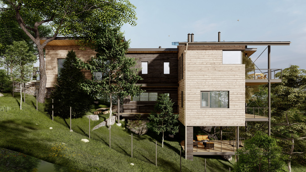 Ormos House. Дом на склоне в Симеизе