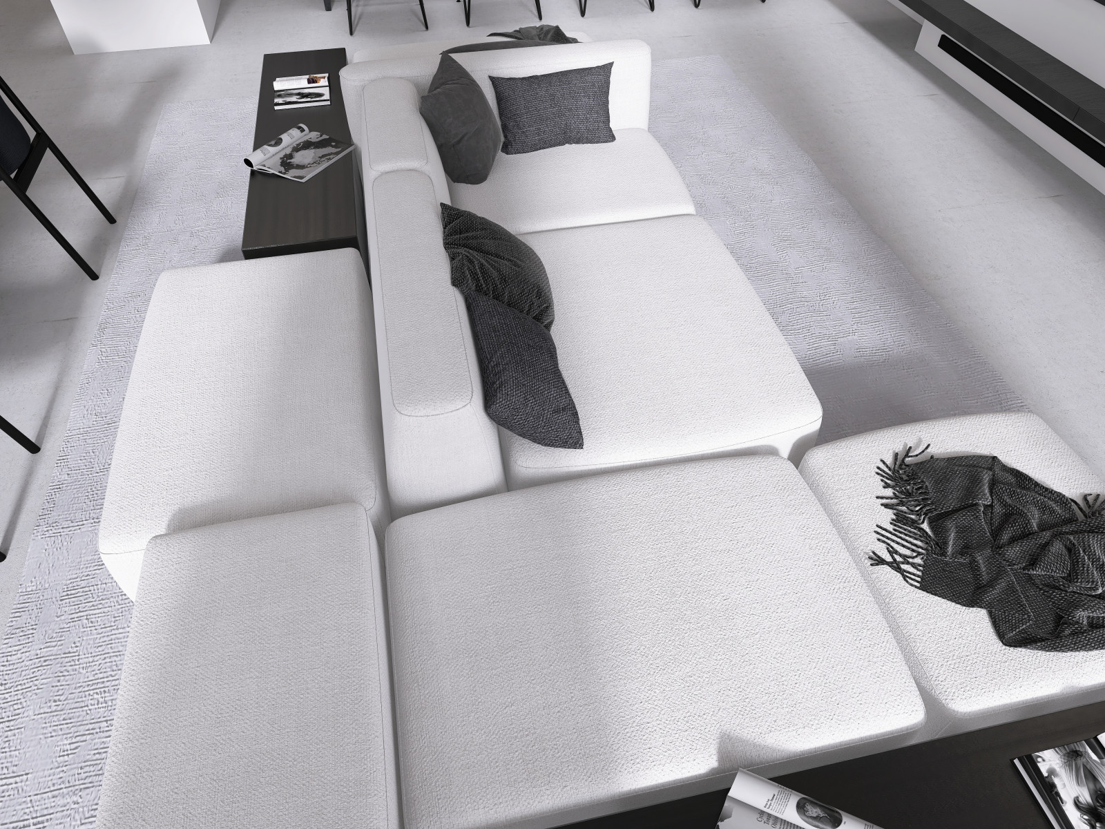 Один из наших проектов с панорамными окнами 140 м2