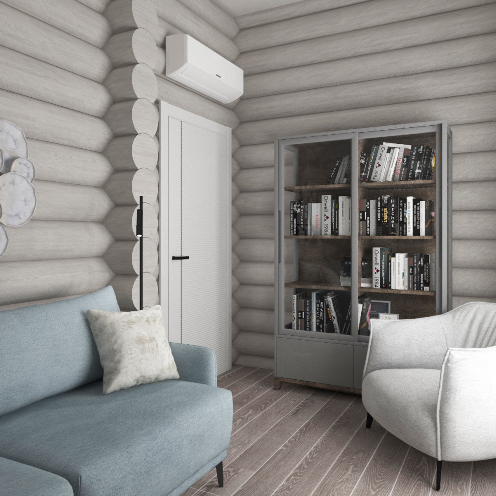 Проект загородного дома из сруба