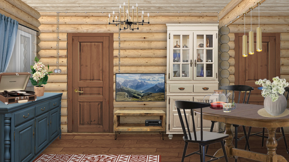 Дача в русском стиле