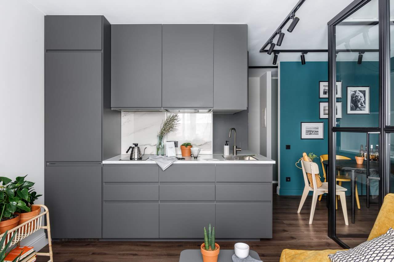 Яркая и функциональная однушка в Санкт-Петербурге