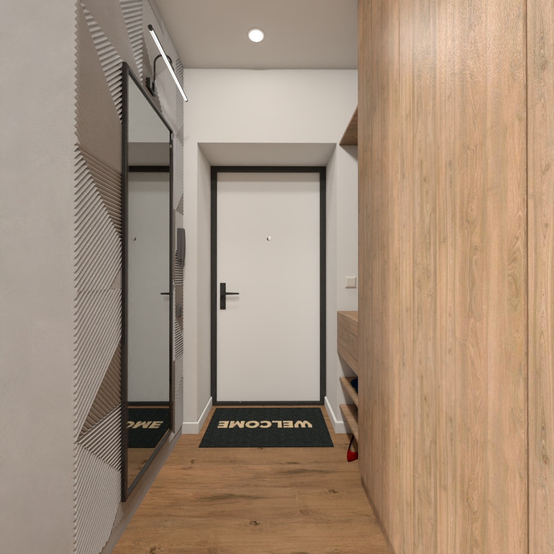 Дизайн интерьера 2-х комнатной квартиры