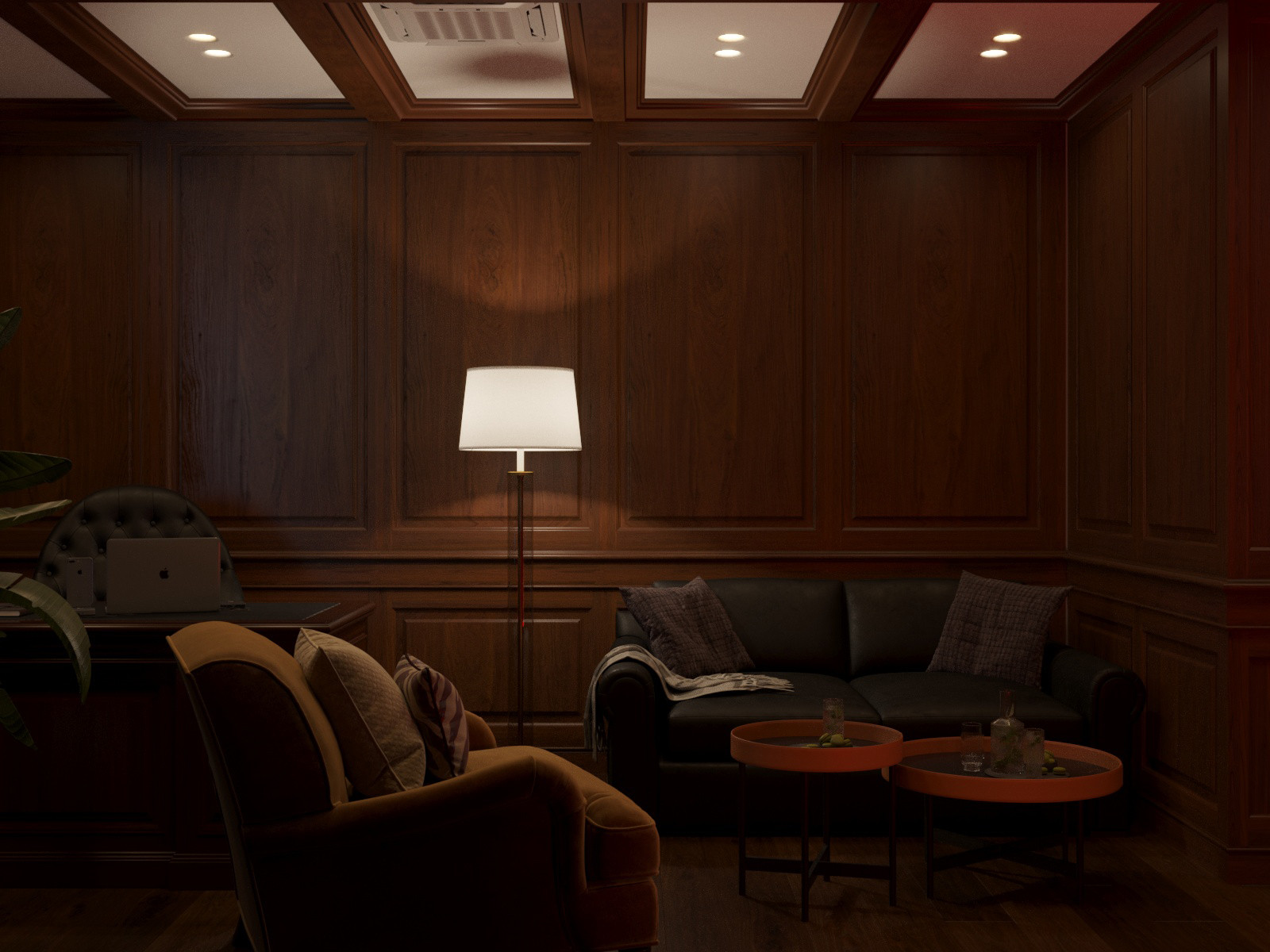 Кабинет в Английском стиле