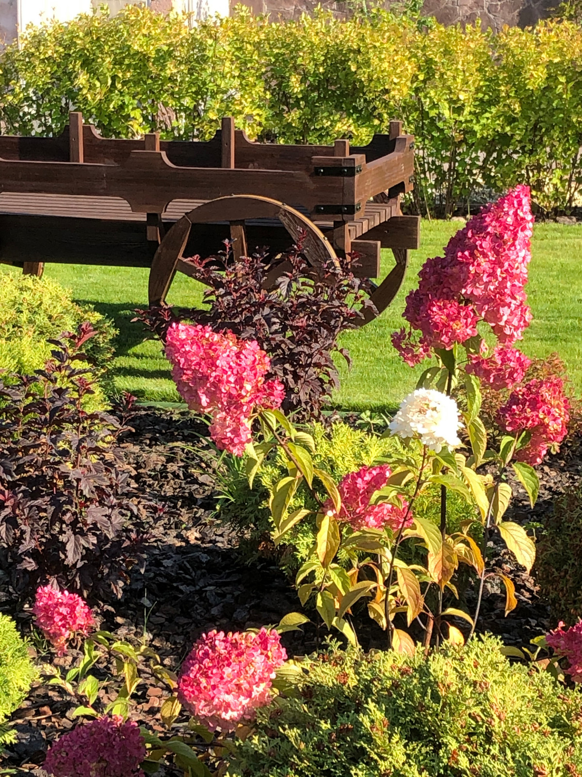 Сад с арт-объектом