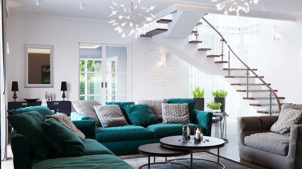 дизайн интерьера современного дома