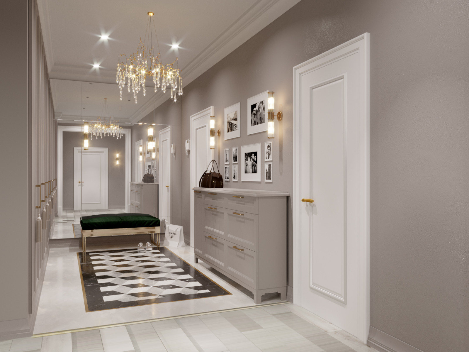 Обложка проекта: интерьер квартиры 127 квм. г. Чита