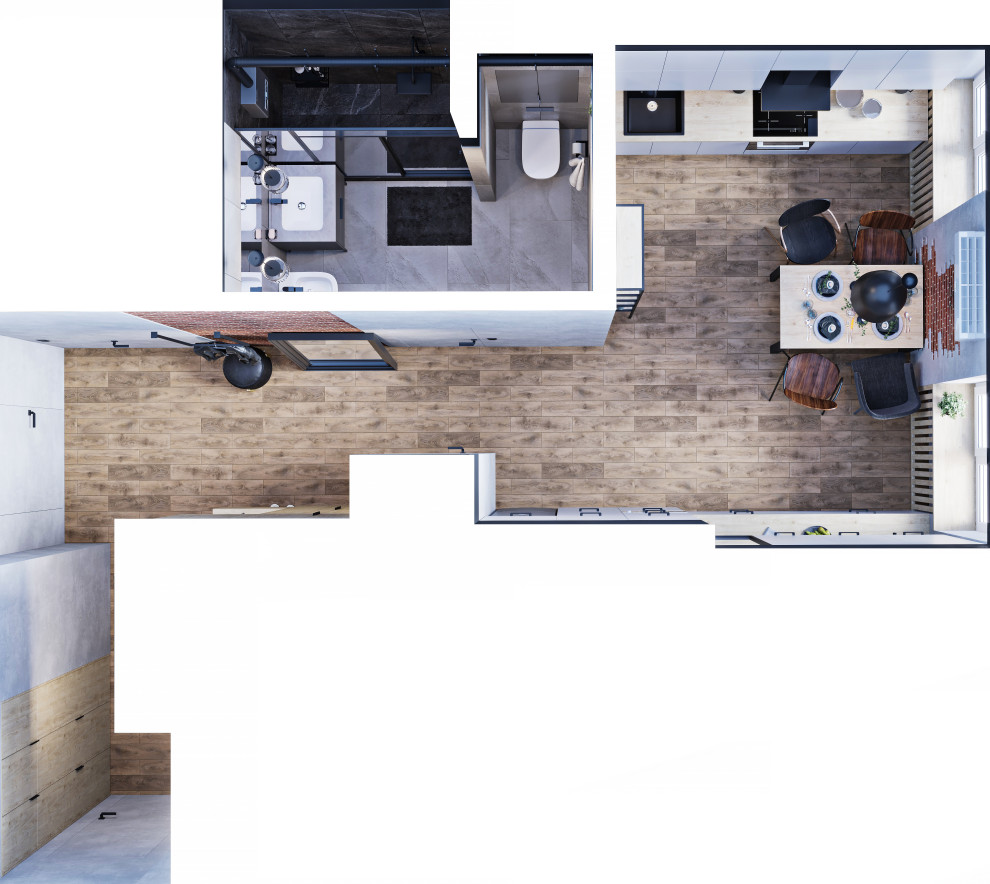 Лофт в старом фонде